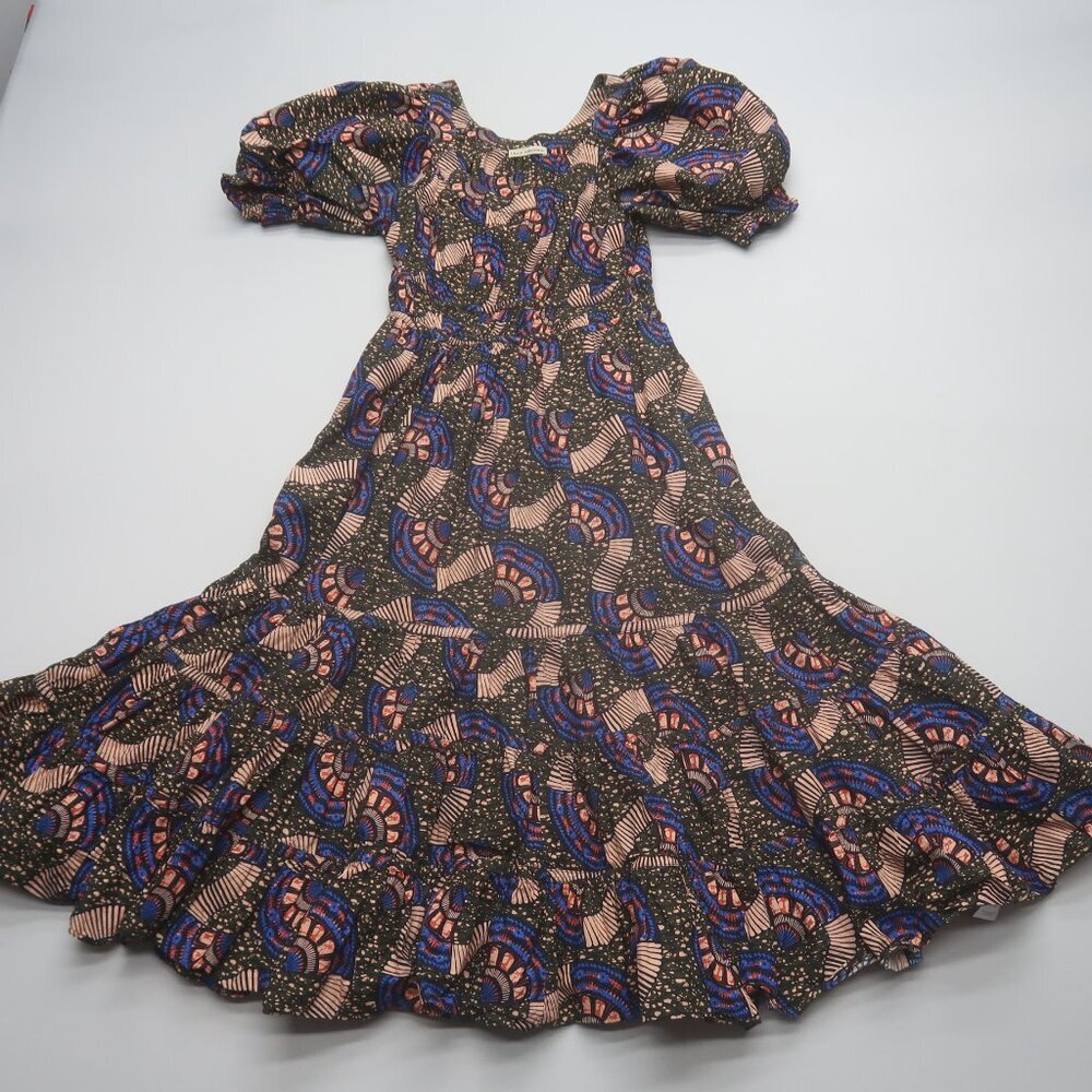 Ulla Johnson Juniper Puff Sleeve Midi Dress Size 2 - Picture 5 of 12